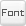 font-style